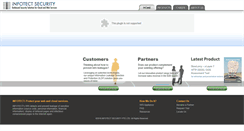 Desktop Screenshot of infotectsecurity.com